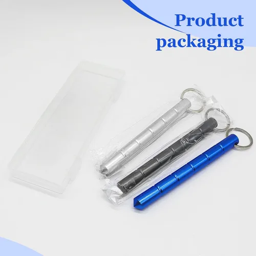 Vista 7 de Safety Keychain Set for Women - Compact Personal Security Tool with Emergency Glass Breaker and Self Defense Keychain(3pcs)