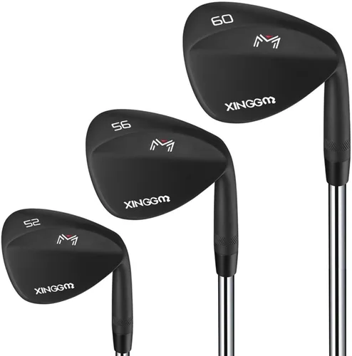 Vista 9 de Juego de cuña de golf forjada para hombres o individual de 48/50/52/54/56/58/60/68/70/72 grados de cuña de arena para escapar fácilmente de Bunker