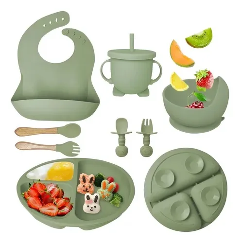 Kit de Platos Silicon para Bebes