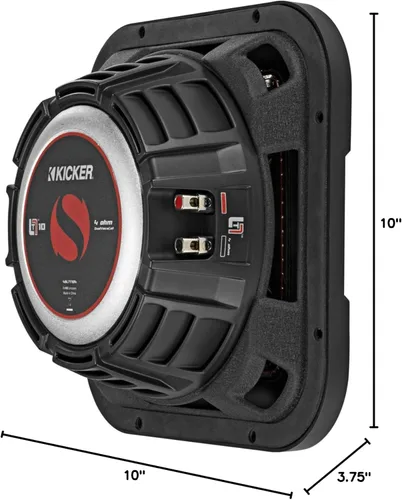 Vista 8 de Kicker Subwoofer para coche L7T104 (46L7T104) de 10" L7T