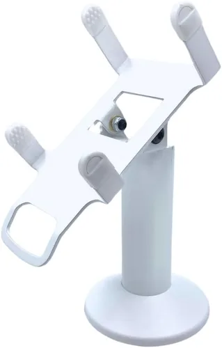 Vista 4 de Clover Flex 3 / Flex 4 Tornillo montado giratorio e inclinable soporte (blanco)