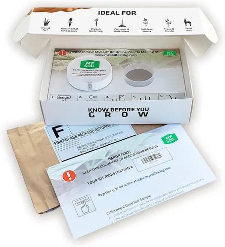 Vista 7 de MySoil - Kit de prueba de suelo Cultiva el mejor césped y jardín Análisis completo y preciso de nutrientes y pH con recomendaciones adaptadas a