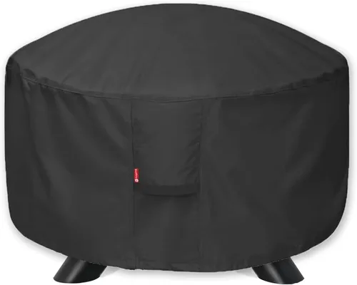 Vista 25 de SheeChung Cubierta para Hoguera para Solo Stove Bonfire Hoguera Exterior Sin Humo - Pequeña Redonda Impermeable Refugio de Poliéster 600D