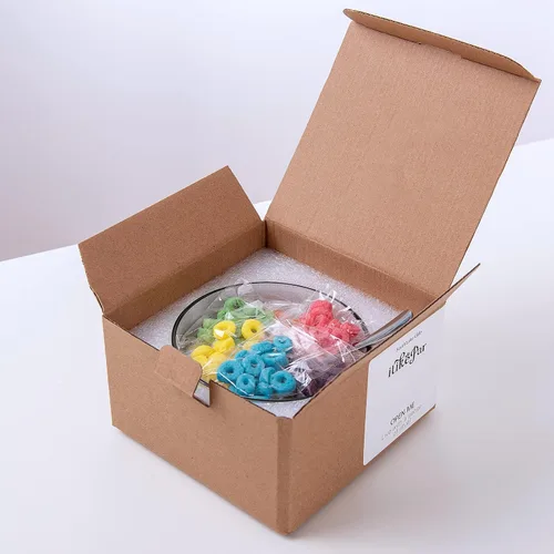 Vista 9 de Vela de soja perfumada Fruity Loops Tazón de Cereal Bucles Froot