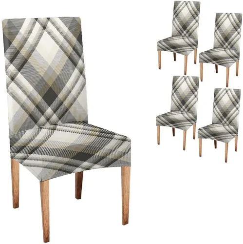 Vista 62 de CAPSCEOLL Juego de 4 fundas para sillas de comedor, color turquesa, turquesa, turquesa, turquesa, turquesa, verde azulado, fundas de asiento Parson