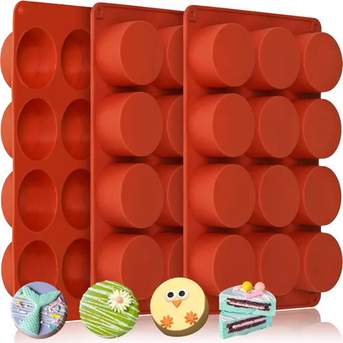 Vista 38 de HKNMTT Moldes de Silicona Mini Forma Redonda, 468 Cavidades Bandeja de Horneado de Pequeñas Semi Esferas Moldes para Golosinas para Perros y Dulces