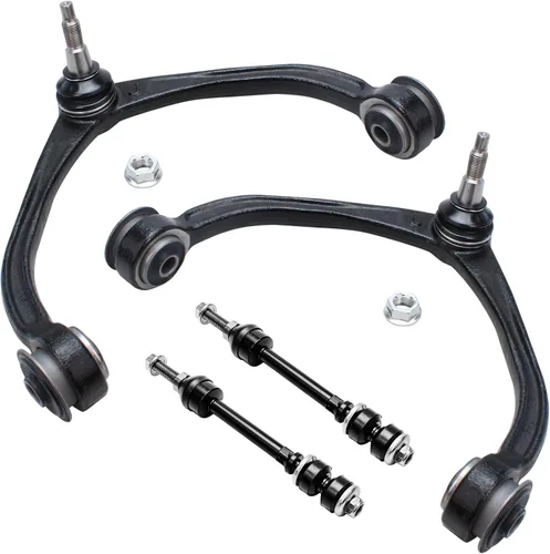 Vista 28 de Detroit Axle - Kit de 4 brazos de control de extremo delantero para Dodge Dart 13-16, Chrysler 200 15-17, 2 brazos de control inferiores, 2 extremos