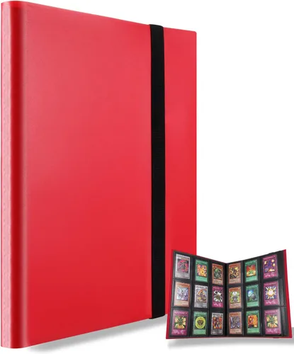 Vista 5 de AITIME Sport Fans - Carpeta de colección de tarjetas de juego, libro de colección de cartas coleccionables de 360 cartas coleccionables MTG Yugioh