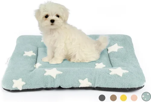 Vista 8 de Mora Pets Cama de Gato para Gatos de Interior Almohadilla Lavable para Jaula de Perro Bonita Alfombrilla de Cama de Perro con Estrella para Perros