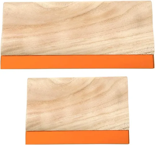 Vista 2 de Caydo 2 piezas de 2 tamaños de pantalla de impresión de pantalla de 9.4 y 5.9 pulgadas con 6 piezas de 3 tamaños, marco de serigrafía de seda