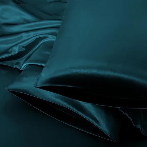 Vista 22 de Aormenzy Juego de 2 fundas de almohada de satén beige para cabello y piel, fundas de almohada de satén para mujer, tamaño estándar, con cierre