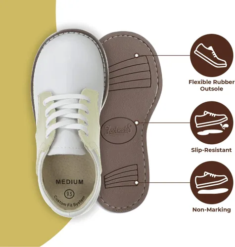 Vista 3 de FootMates Cheer 3 con cordones (bebébebéniño pequeño)