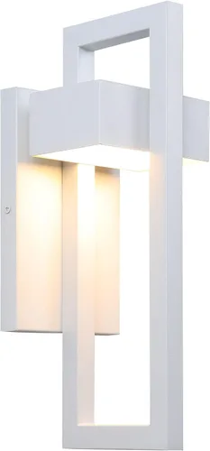 Vista 14 de LamQee Luces de Pared Exteriores Modernas, Iluminación Exterior Integrada de 3000K, Apliques de Pared LED, Luces de Montaje en Pared Mate Negras