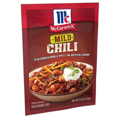 Vista 3 de Mezcla de condimento de chile suave McCormick, 1.25 onzas
