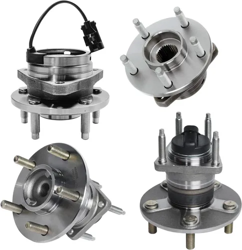 Vista 54 de Detroit Axle - Kit de 4 piezas de manguetas de dirección para Honda Civic 2006-2011, 2 manguetas de dirección delanteras y bujes de ruedas