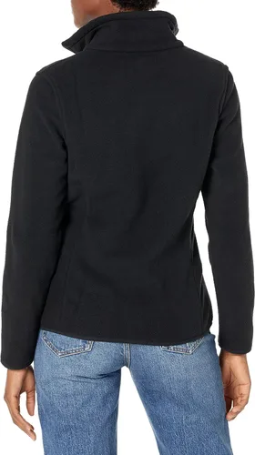 Vista 2 de Tienda Essentials - Chaqueta de vellón polar suave para mujer, de corte clásico y con cremallera completa (disponible en talla extragrande)