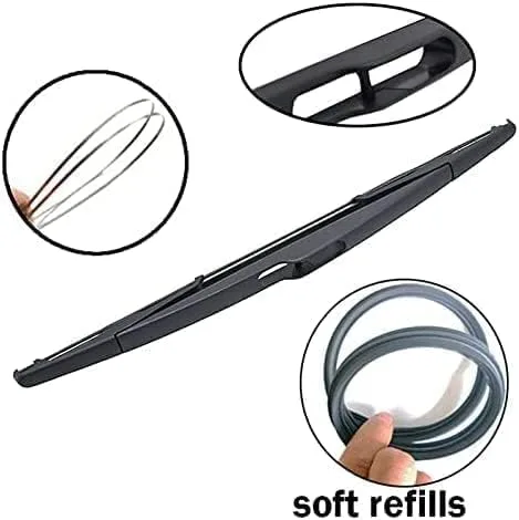Vista 5 de Car rear windshield wiper blade wiper arm,for Opel for Zafira B MK2 2005-2014,Windscreen Wiper Assembly Replacement