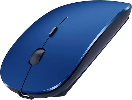 Vista 2 de PEIBO Ratón inalámbrico Bluetooth para portátil Mac, Mac, MacBook, iPad, MacBook Air, MacBook Pro, PC, computadora de escritorio, Windows, Chromebook
