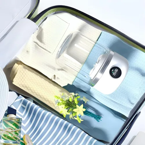 Vista 4 de Lavadora de ropa interior, mini lavadora ultrasónica portátil recargable para ropa interior, pequeña lavadora inalámbrica para ropa de bebé, ropa