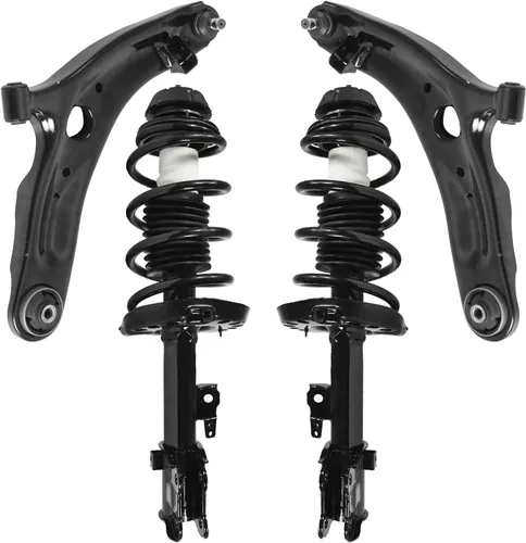 Vista 35 de Detroit Axle - Kit de 4 brazos de control de extremo delantero para Dodge Dart 13-16, Chrysler 200 15-17, 2 brazos de control inferiores, 2 extremos