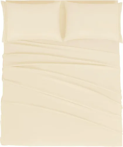 Vista 27 de Mejoroom Juego de sábanas tamaño individual – Sábanas individuales de Hotel Collection – Sábanas y fundas de almohada con sábana bajera de bolsillo