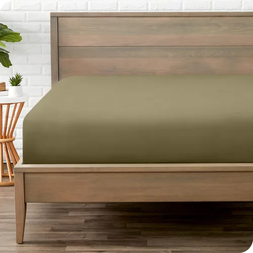 Vista 67 de Bare Home - Sábana bajera ajustable tamaño individual XL, microfibra 1800 muy suave y duradera, para colchones altos; color blanco
