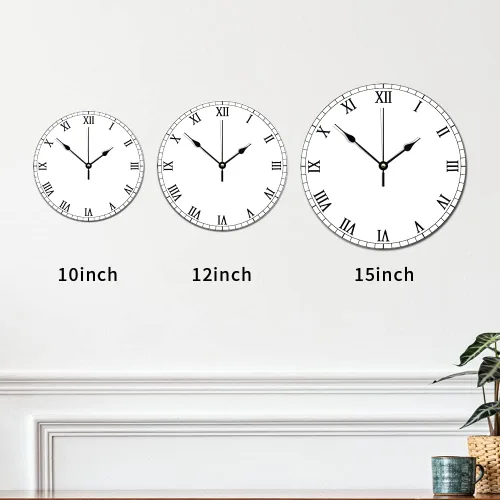 Vista 7 de Reloj de pared de gato atigrado naranja dormido de 10 pulgadas, bonito reloj de pared con animales, funciona con pilas, sin tictac, reloj de madera