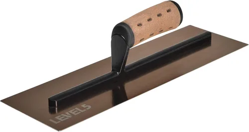 Vista 10 de LEVEL5 Paleta plana para paneles de yeso de 11.5 x 4.75 pulgadas de 0.028 pulgadas Acero inoxidable triple endurecido, mango de alto impacto