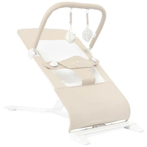 Vista 13 de Mecedora portátil Baby Delight Alpine Deluxe Para bebés 0 – 6 meses Paño color carbón