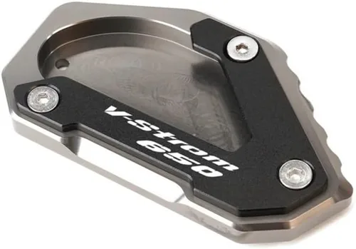 Vista 13 de Motorcycle Side Stand pad for Suzuki V-Strom 650/XT 1000 DL1000 VSTROM 650 DL650 1050 Motorcycle Kickstand Foot Side Stand Extension Pad Support