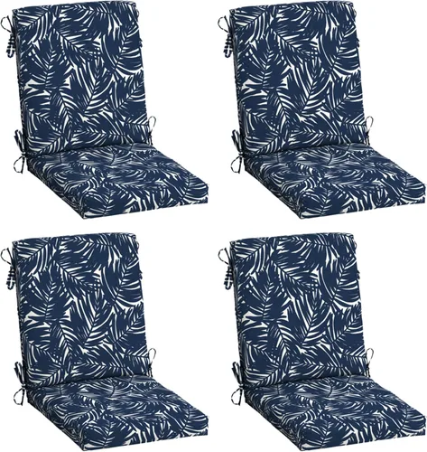 Vista 77 de Arden - Cojín para silla de comedor al aire libre, 20 x 20 pulgadas, resistente a la lluvia y a la decoloración, Salome Tropical