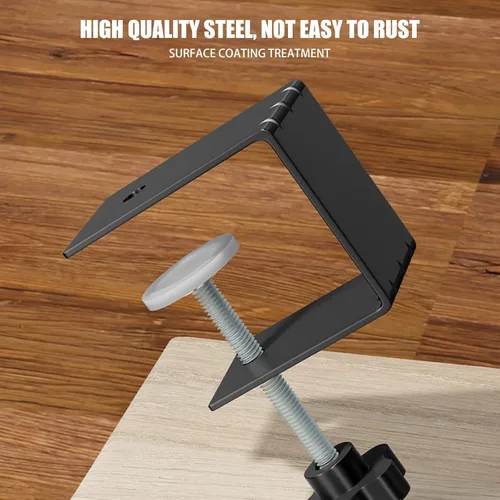 Vista 8 de Abrazadera en C, abrazadera en C resistente de acero inoxidable 304, abrazaderas de instalación de gabinete, abrazaderas de gabinete, herramientas