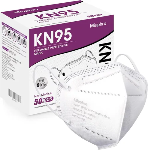 Vista 13 de Miuphro Paquete de 50 mascarillas para hombres