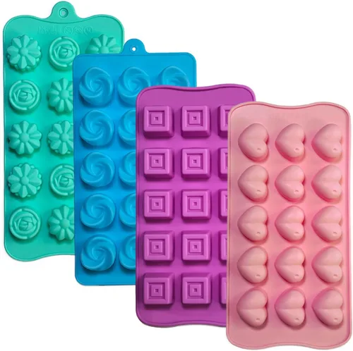 Vista 13 de Round Gummy Candy Molds - 220 Cavity Silicone Candy Molds with 2pcs Dropper for Hard Candy, Gummy, Caramels, Chocolate, Ganache, Ice Cubes