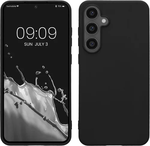 Vista 126 de kwmobile Funda compatible con Samsung Galaxy S23 - Funda protectora de silicona TPU suave y delgada - Piedra antigua
