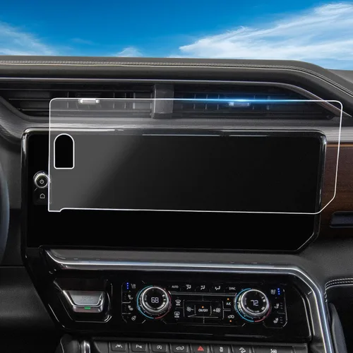 Vista 13 de TopLight Protector de pantalla de vidrio templado de 12.3 pulgadas para accesorios Toyota Grand Highlander 2024-2026, mate, antihuellas, dureza 9H