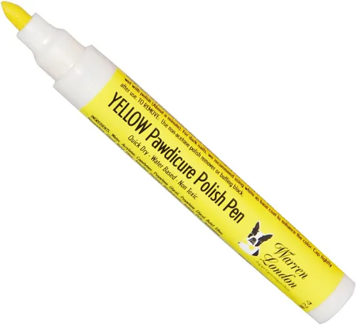 Vista 9 de Lápiz de pedicura Warren London Pawdicure, esmalte de uñas para perro, paquete de de 1, Anaranjado Neón