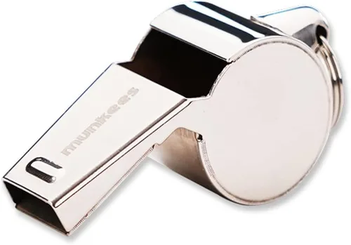 Vista 10 de munkees Silbato de gran volumen al aire libre de las mercancías 304 de la prevención del desastre del silbato