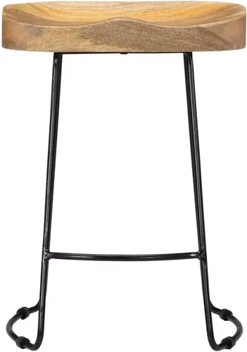 Vista 4 de sillas de bar, taburetes de bar, taburetes de bar Juego de 3, mesa de bar, sillas para barra de cocina, taburetes de bar Gavin 2 piezas Taburete