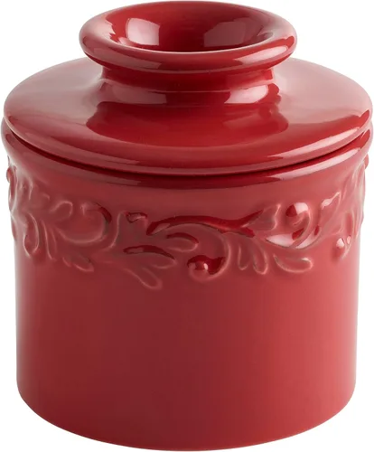 Vista 10 de Butter Bell - La Olla Original Butter Bell de L Tremain, un Recipiente de Mantequilla de Cerámica Francesa para Encimera para Mantequilla Untable