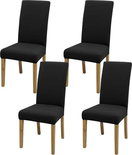 Vista 42 de BIETYONE - Fundas para sillas de comedor, juego de 2 fundas para sillas de comedor o cocina, lavables, protectoras, para sillas Parsons