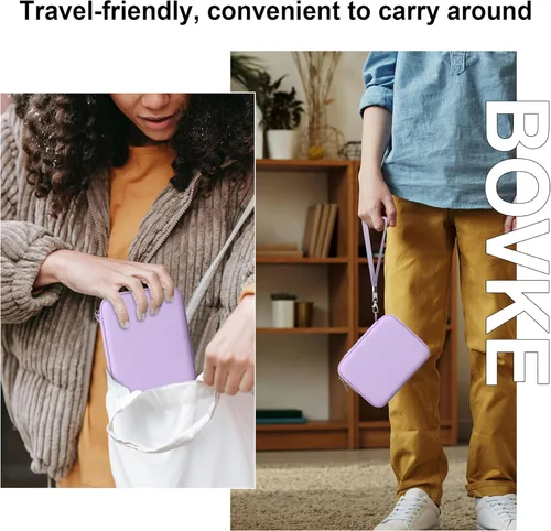 Vista 6 de BOVKE Anbernic RG405V - Funda de transporte para consola de juegos de mano retro, versión vertical, soporte de juegos de mano retro Android