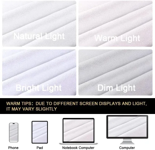 Vista 165 de Primitive - Cortinas opacas 100 % de lino texturizado natural para dormitorio, sala de estar, cortinas para ahorra energía, tela de arpillera