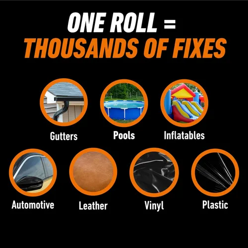 Vista 3 de Cinta adhesiva transparente Gorilla Crystal Clear, 4.78 cm x 16.5 m (paquete de 6) - Resistente al clima para proyectos y reparaciones en interiores