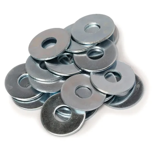 Vista 9 de Bolt Dropper - Paquete de 100 arandelas planas de acero inoxidable a granel – Arandelas de metal para pernos – 1/4 de pulgada de diámetro