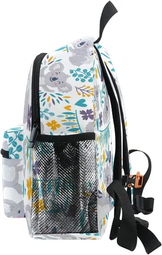 Vista 4 de TropicalLife Mochila para niños y niñas, niños pequeños, escuela, preescolar, Colo68, Mochilas Daypack