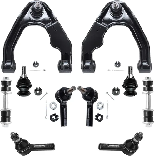 Vista 638 de Detroit Axle - Kit de suspensión delantera de 10 piezas para Hyundai Accent 2006-2011, 2 brazos de control inferiores, 4 barras de acoplamiento