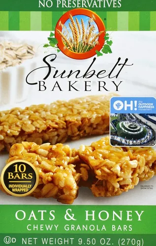 Vista 18 de Sunbelt Bakery Barras de granola masticables dulces y saladas de almendras, barras de 50-1.0 onzas (5 cajas)