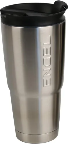 Vista 10 de Engel Vaso aislado al vacío de acero inoxidable de 22 oz Plateado