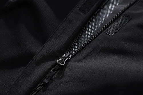 Vista 4 de OTU Chaqueta impermeable para mujer ligera impermeable con capucha para senderismo viajes al exterior